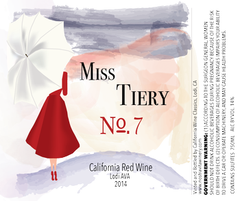 Bottle of Miss Tiery No. 7